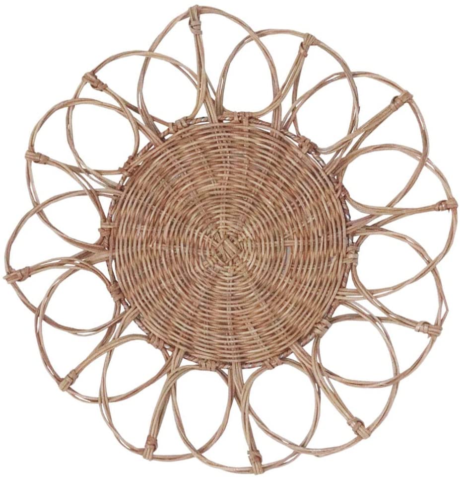 Woven Rattan Baskets Wall Decor HD334120