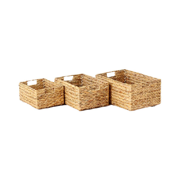 Water Hyacinth Storage Basket BK323112