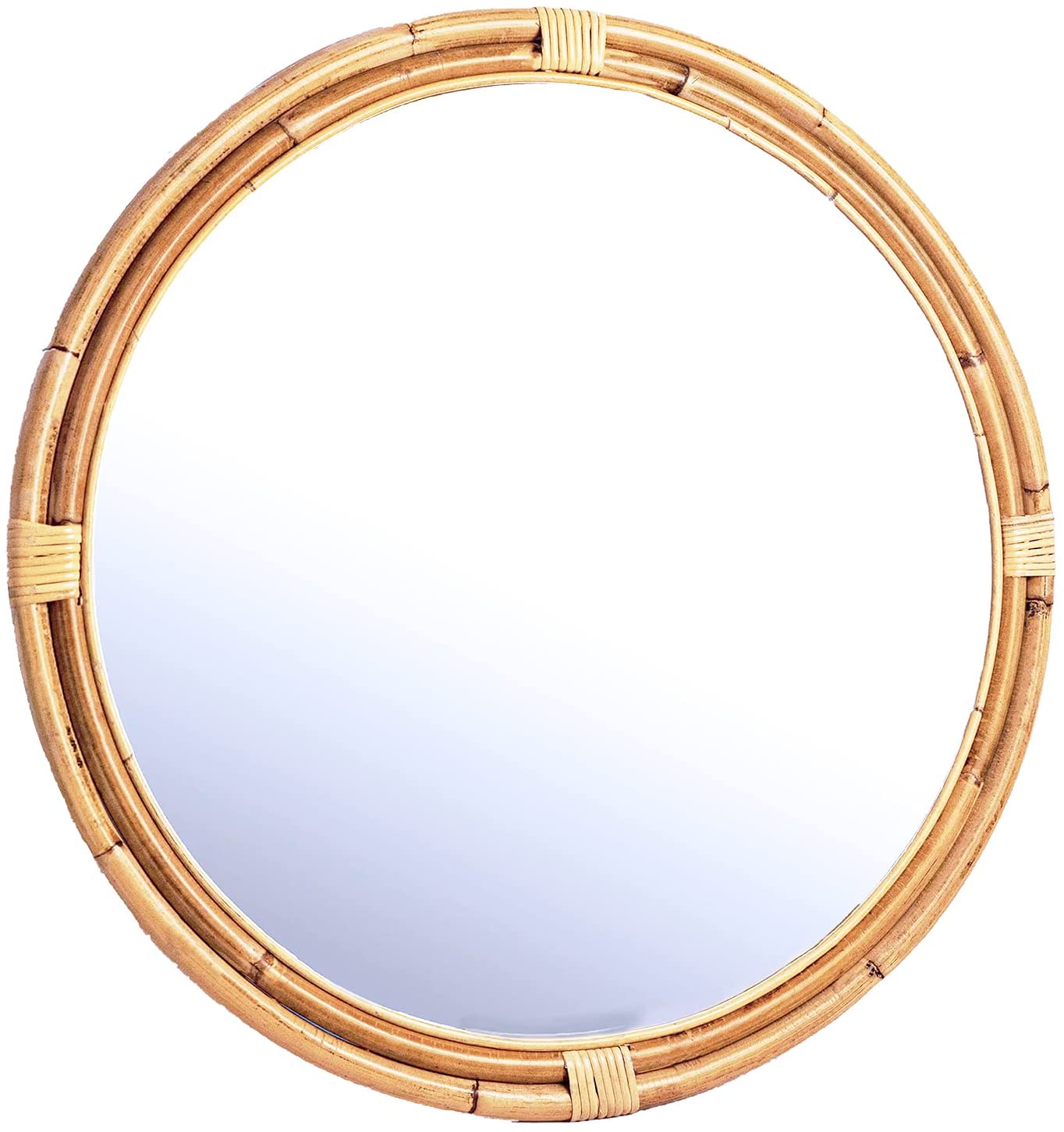 Round Rattan Mirror MR334134