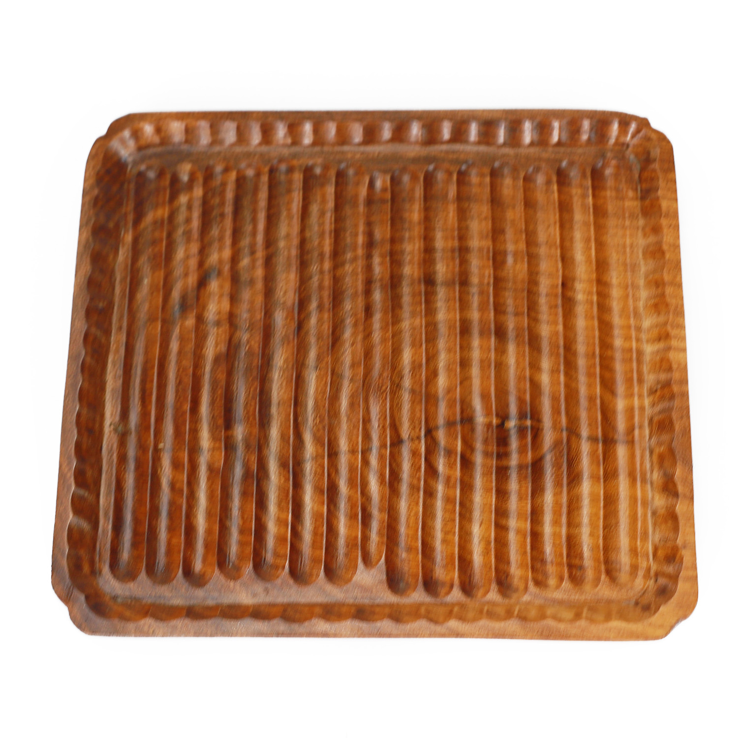 Squared Stripes Wooden Serving ST212235