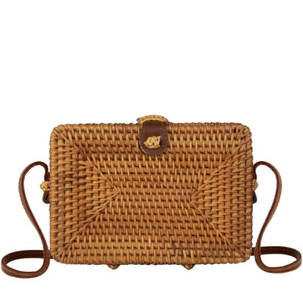 Woven Rattan Handmade Square Bag WB256115