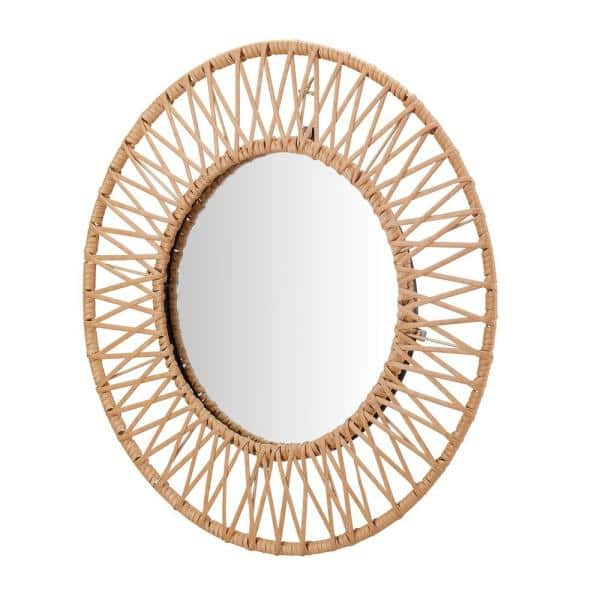 Oval Rattan Mirror MR334125